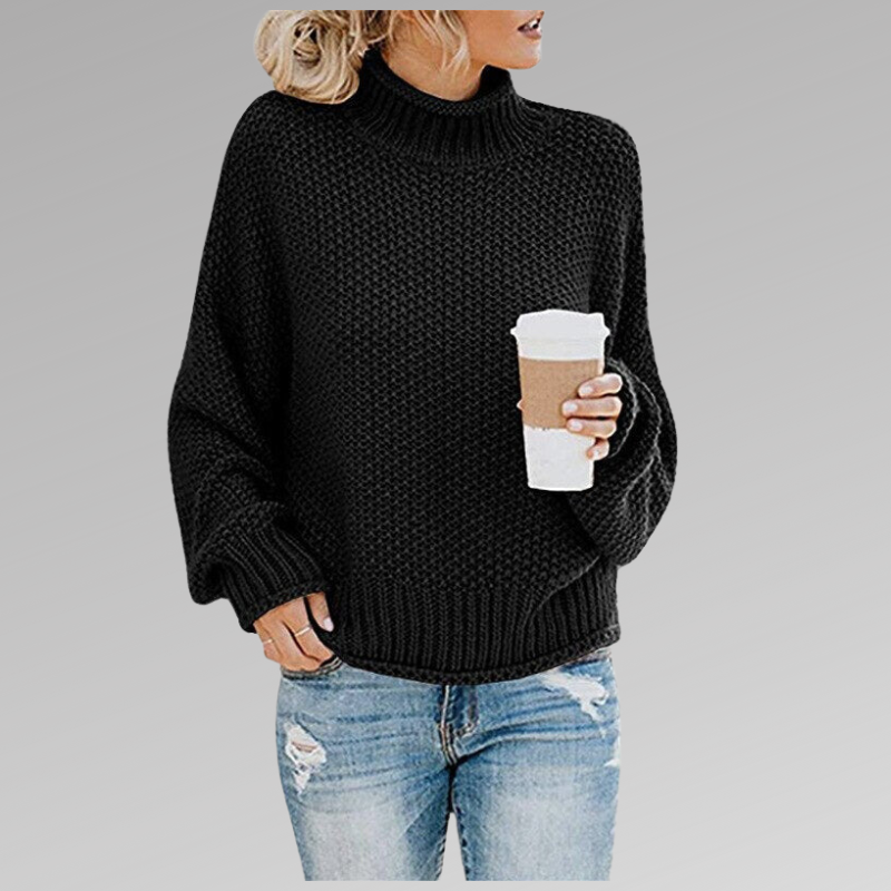 Schöner grob gestrickter Pullover