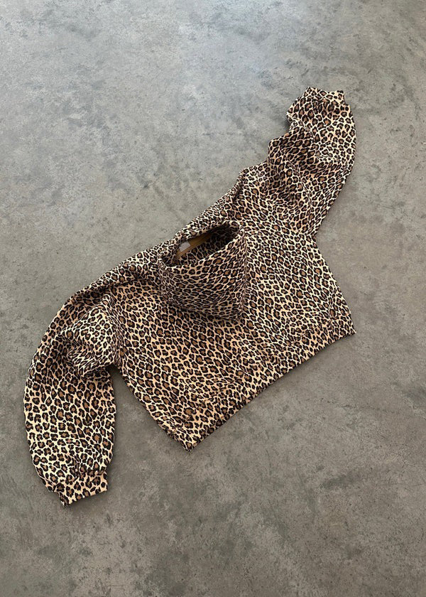 Valenzora | Leopard print hoodie and jogging pants set for women