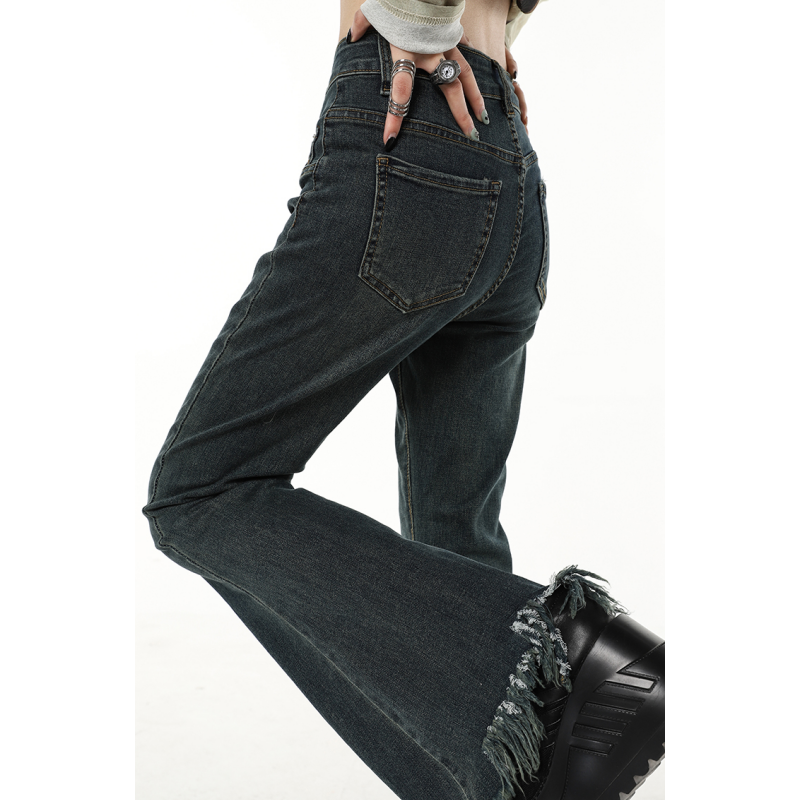 Valenzora | Schwarze Vintage-Jeans für Damen
