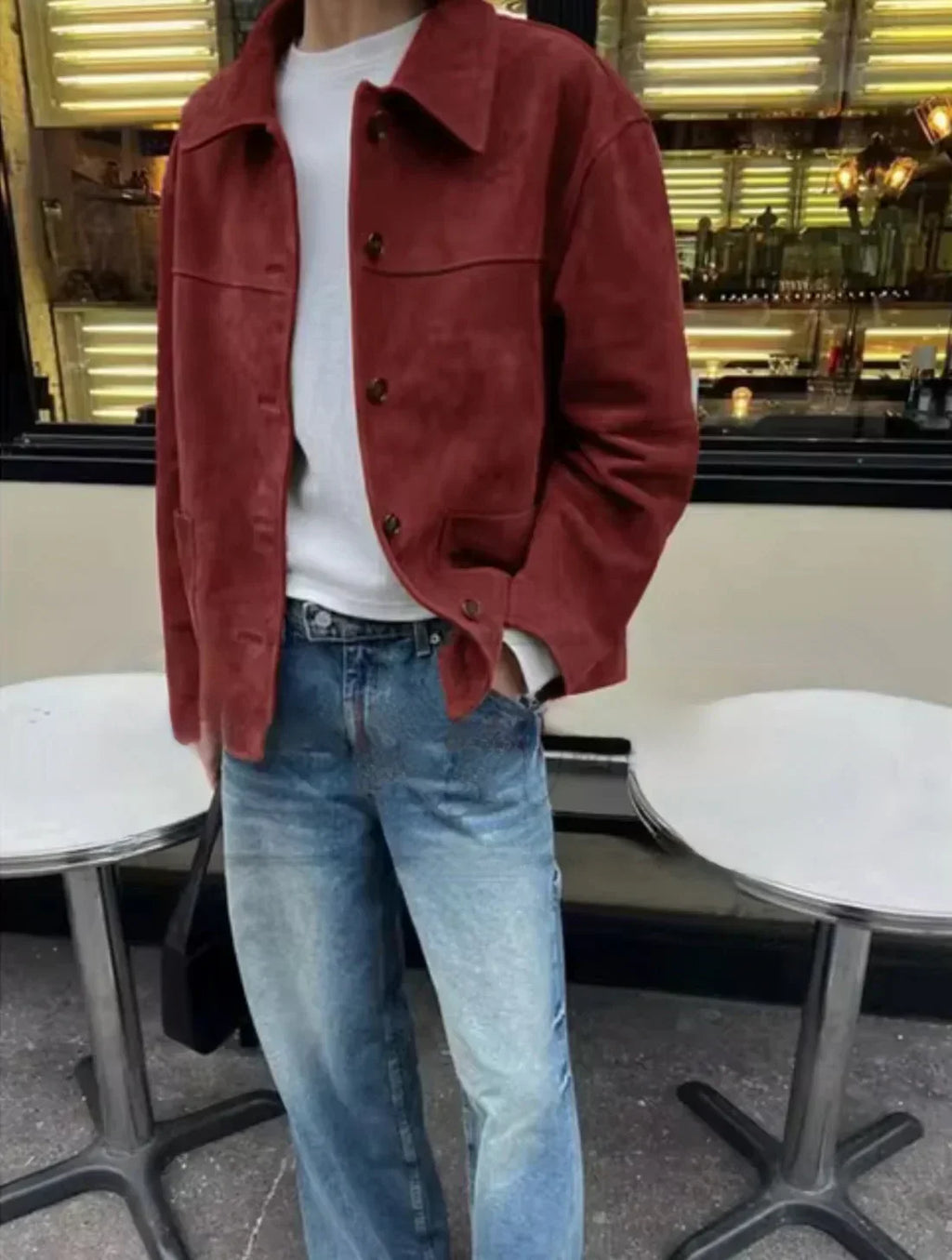 Vintage suede jasper