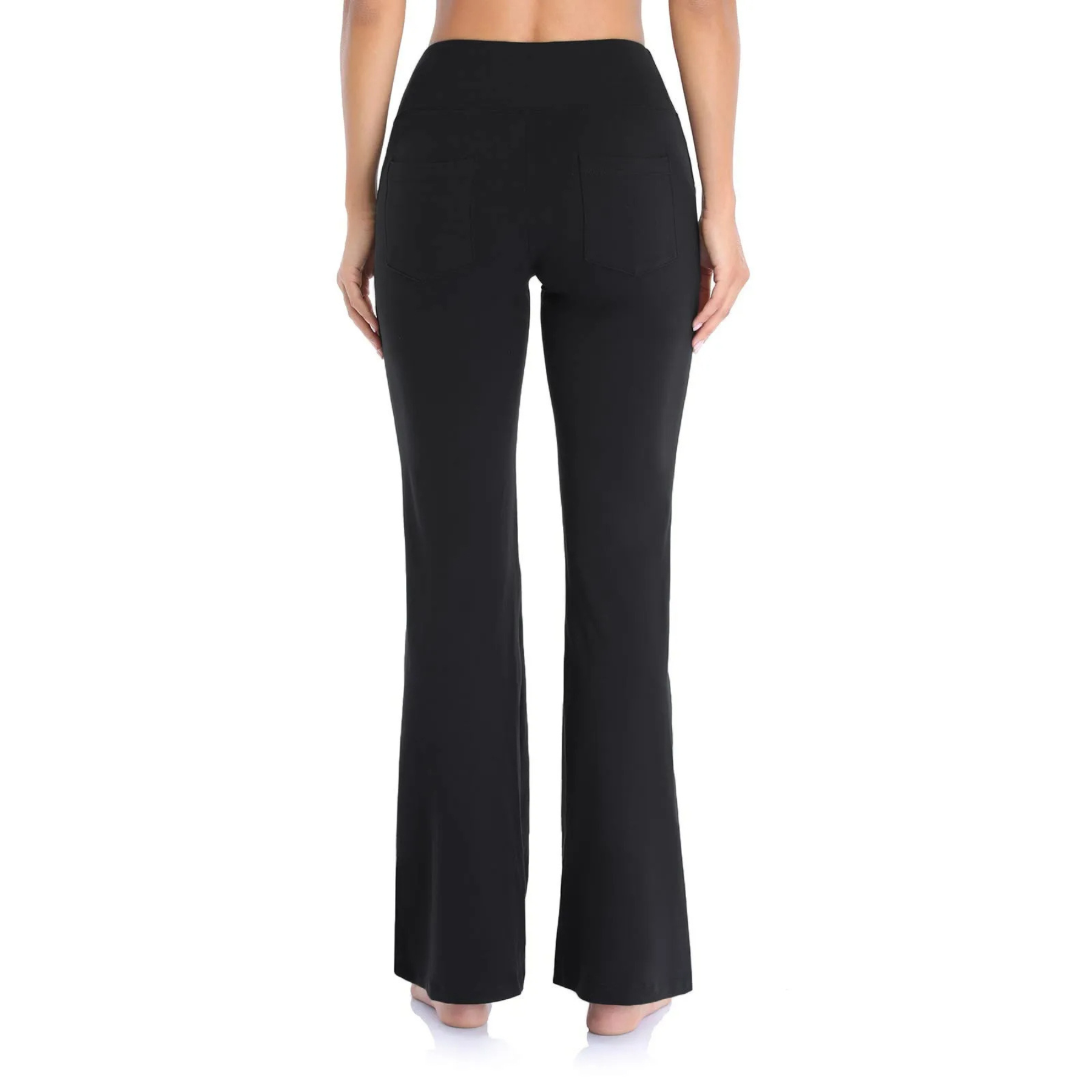 Valenzora | Sporty flared trousers with high waist