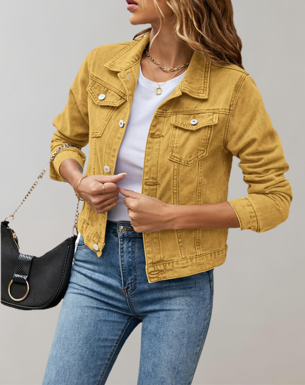 Valenzora | Casual long-sleeved lapel Solid