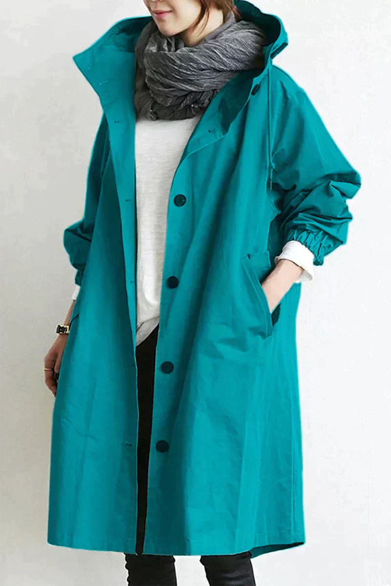 Windbreaker mit Kapuze