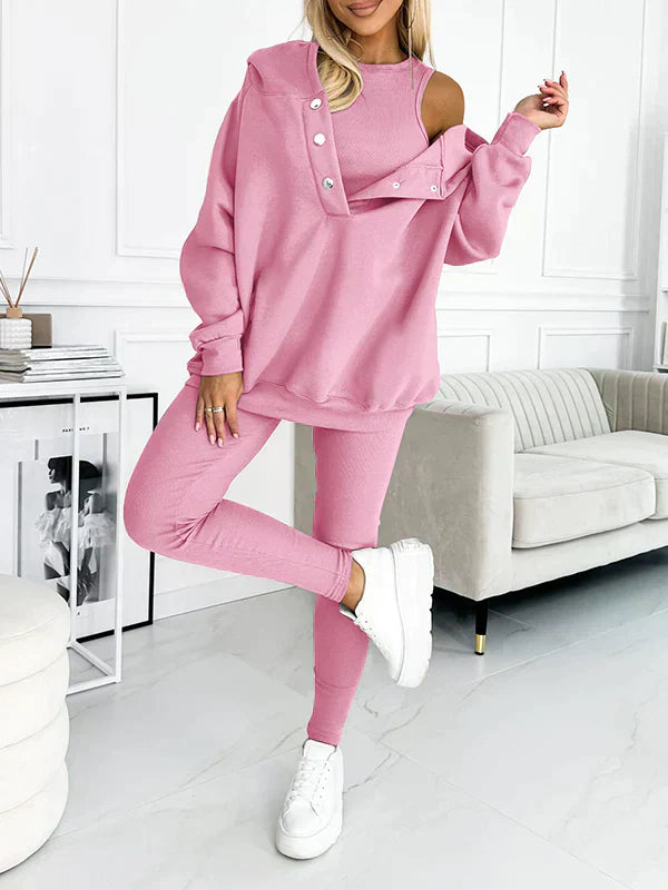 Fillie™ - Kapuzen-Sweatshirt-Anzug