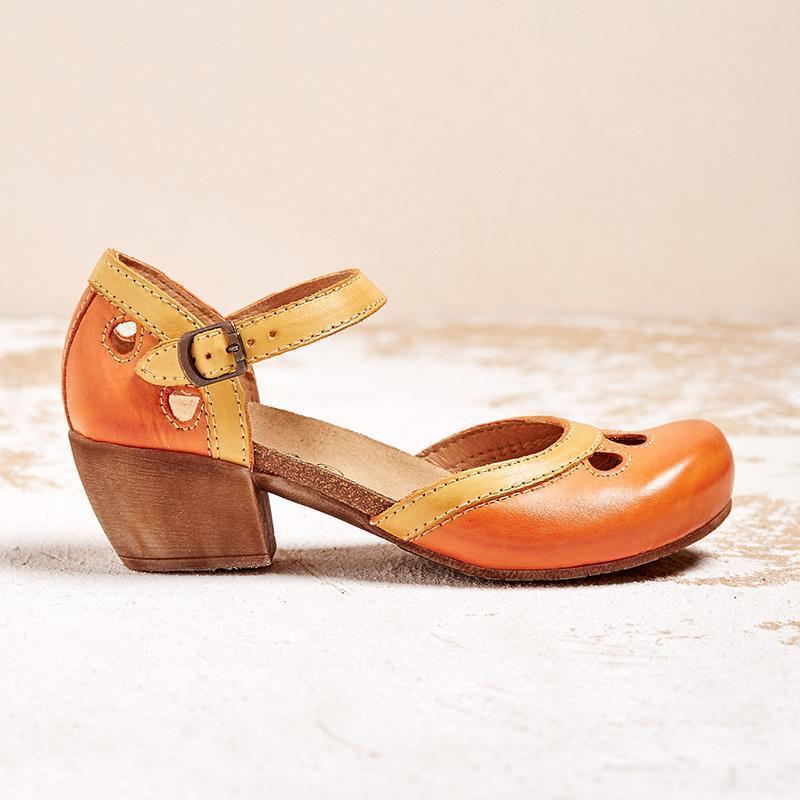 Valenzora | Elegante Sandalen mit niedrigem Absatz