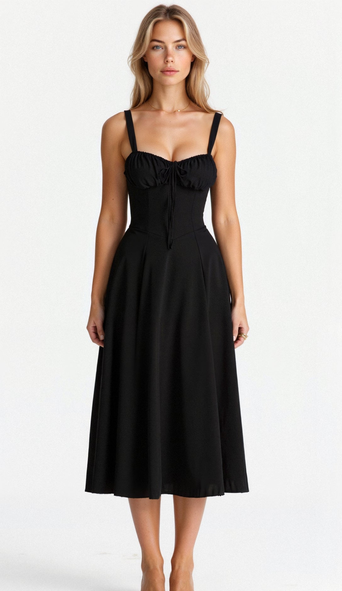 Valenzora | Geblümtes Midikleid für Damen
