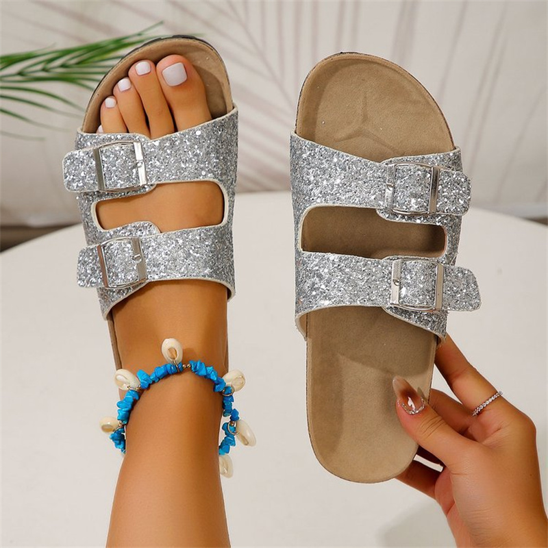 Valenzora - Glitter sandals