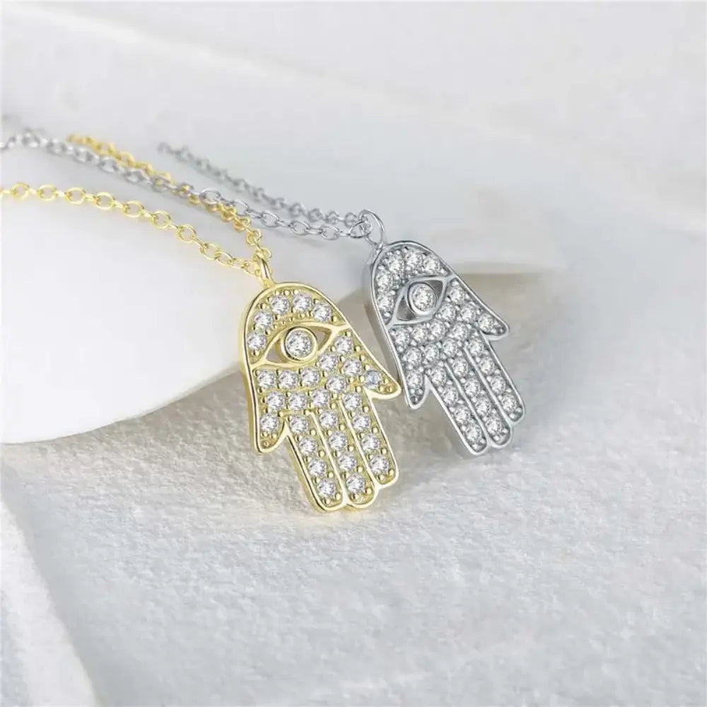 Valenzora | Damen-Schutzanhänger aus Sterlingsilber mit Diamant