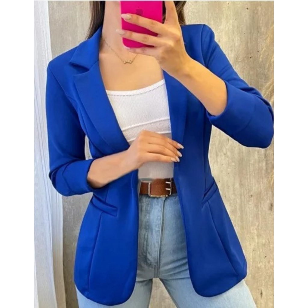 Valenzora – Vintage women's blazer without buckle