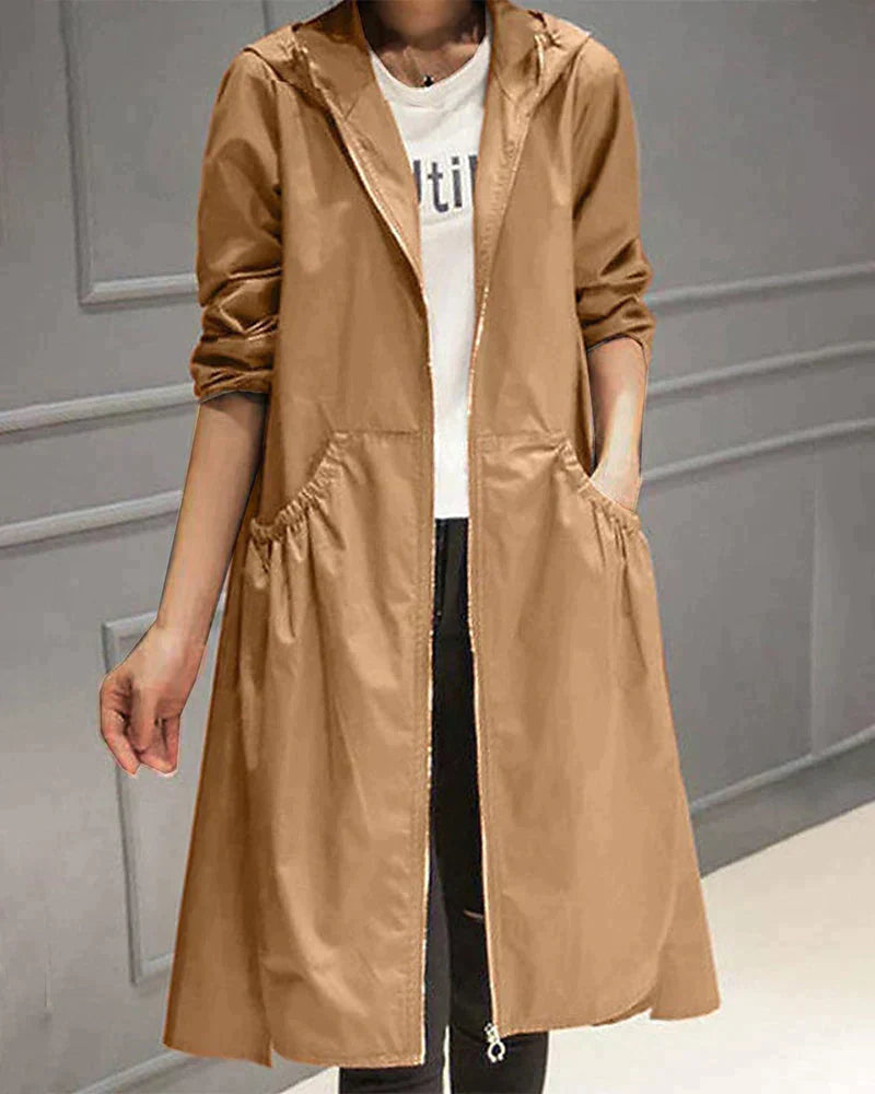 Valenzora | Casual women's jacket with zipper and pockets
