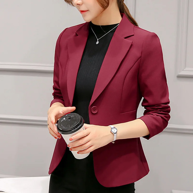 Valenzora | Eleganter Damen-Blazer mit langen Ärmeln. Perfekt fürs Büro.