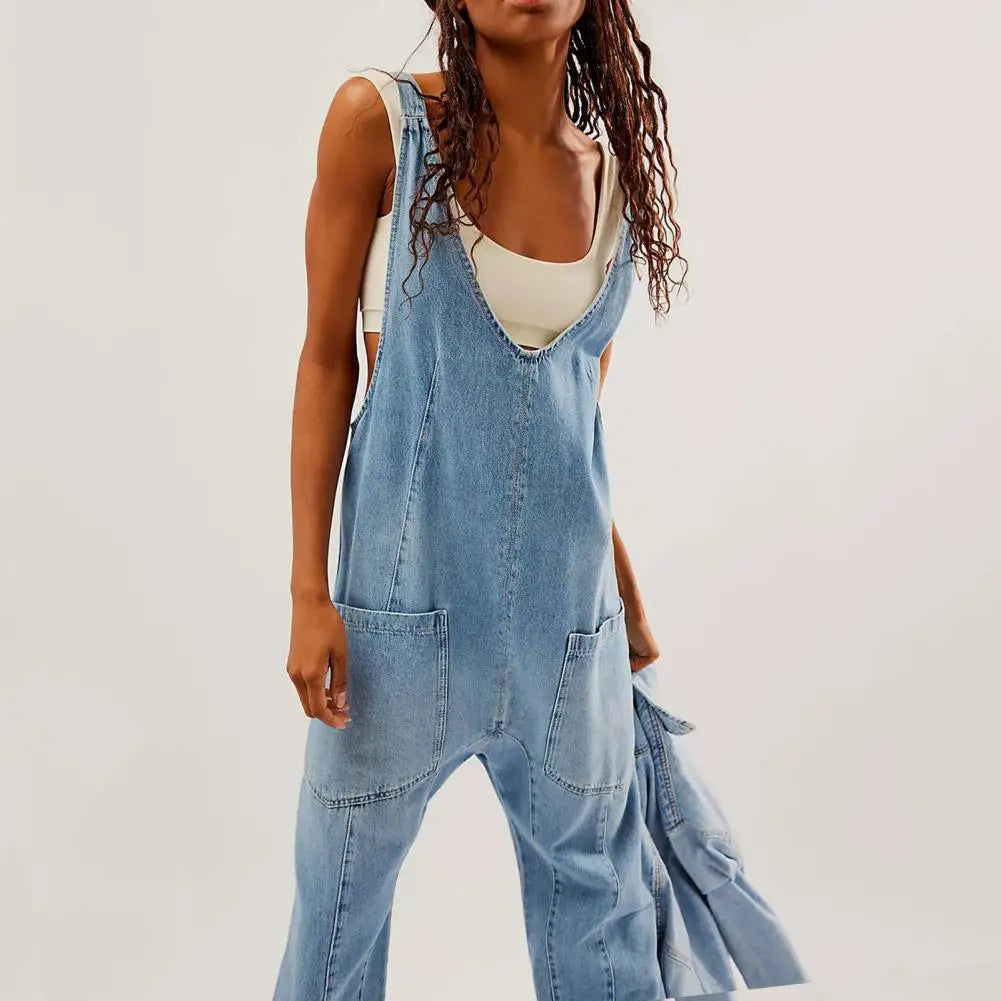 Valenzora | Stylischer Jeans-Overall