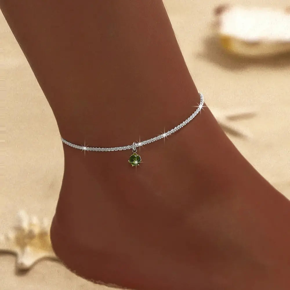Valenzora | Gold-/Silber-Fußkettchen für Damen