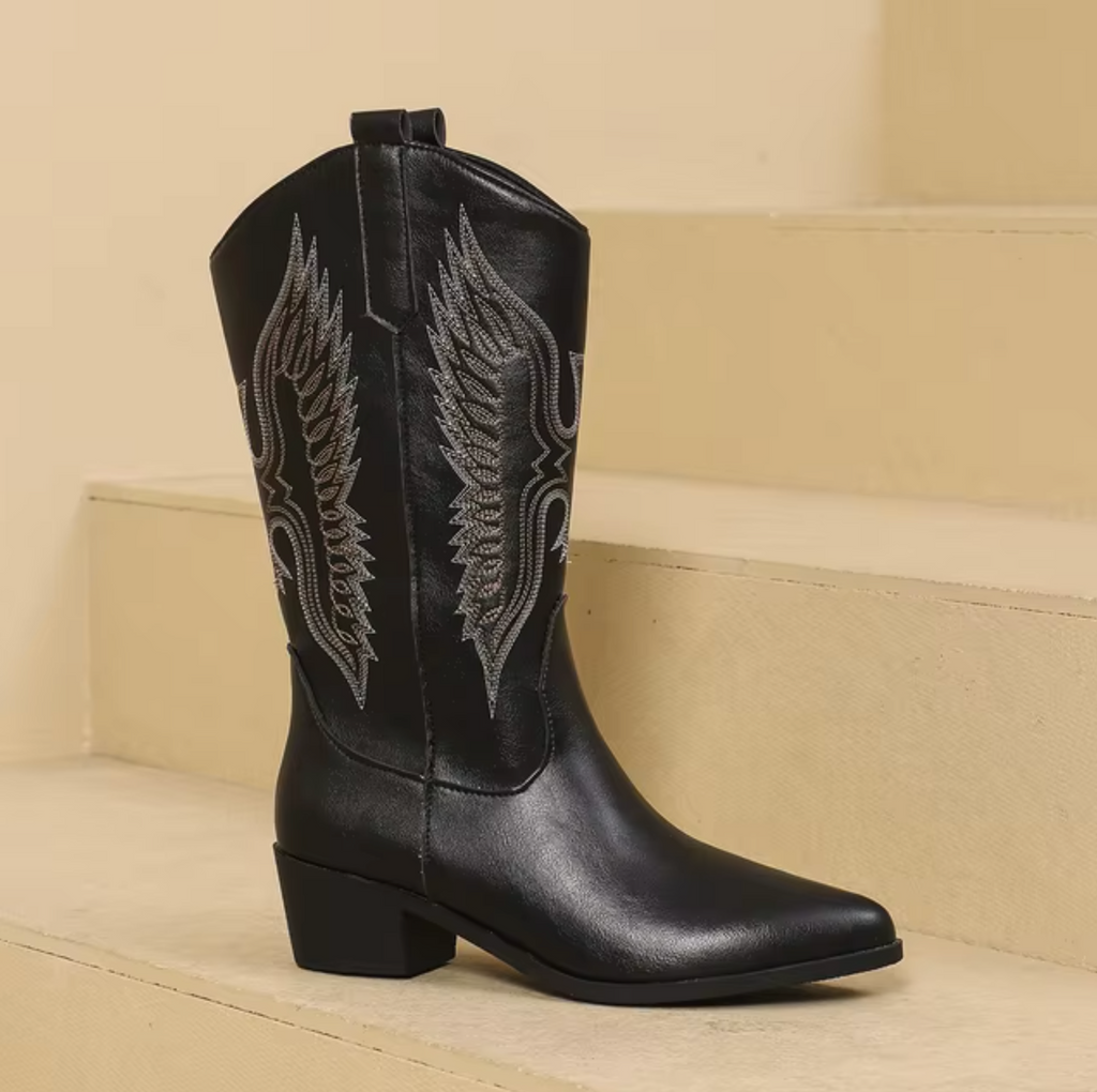 Valenzora | Leather Cowgirl Boots