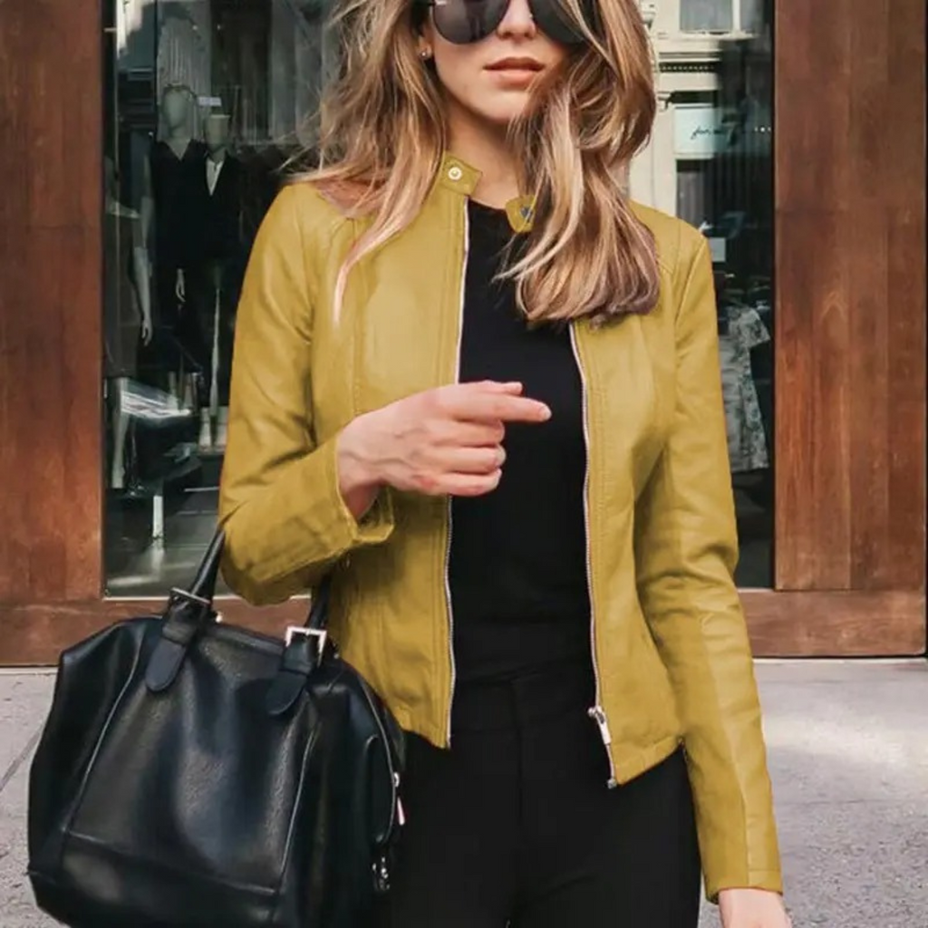 Valenzora - Motorradlederjacke für Damen