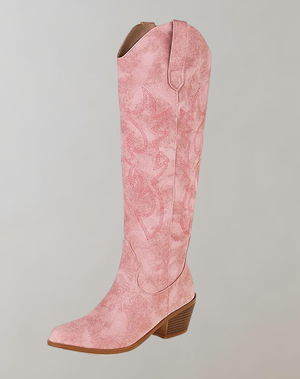 Valenzora | Bestickte kniehohe Westernstiefel