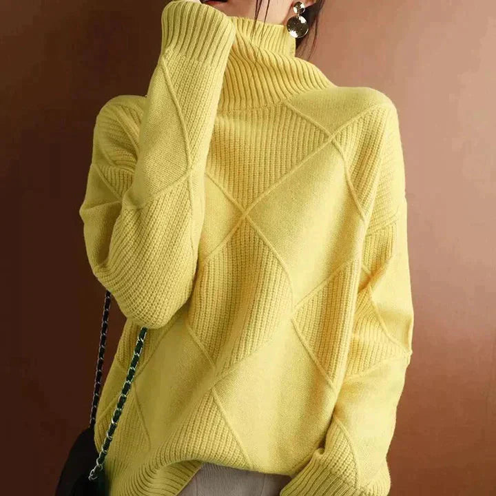 Valenzora – Eleganter Rollkragenpullover