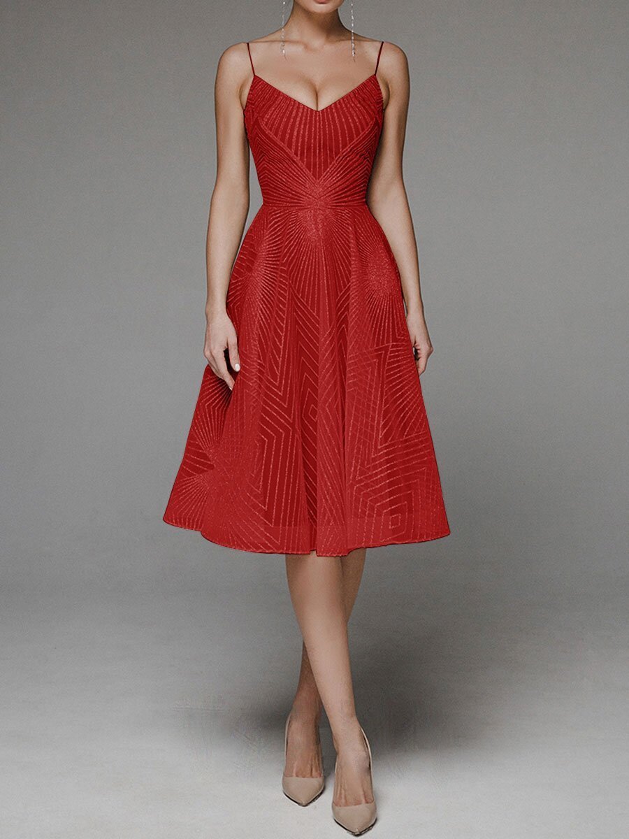 embroidered sleeveless dress
