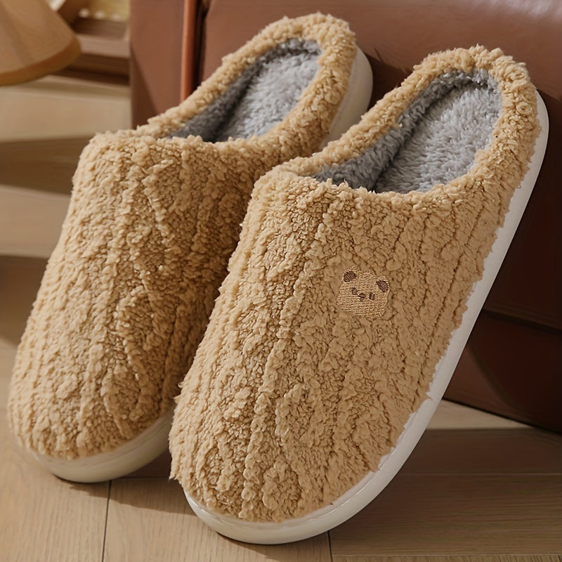 Valenzora | Cozy plush-lined winter slippers – Warm and comfortable for winter
