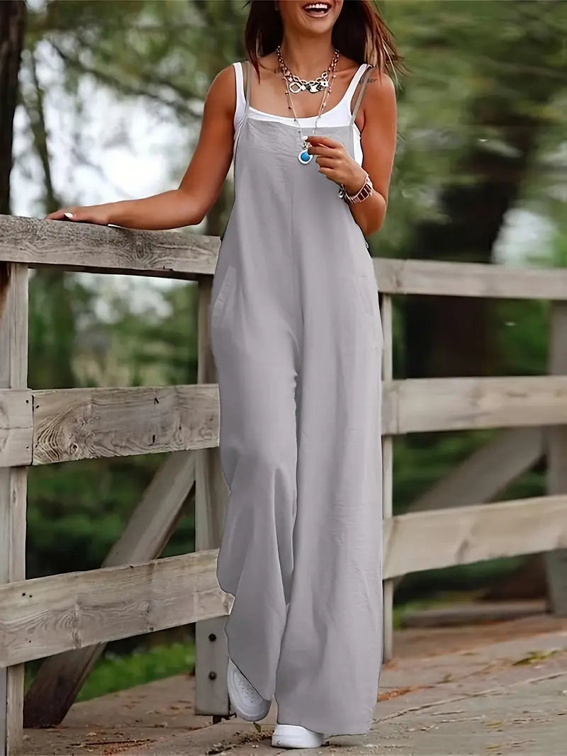 Valenzora | Vielseitiger Jumpsuit mit weitem Bein