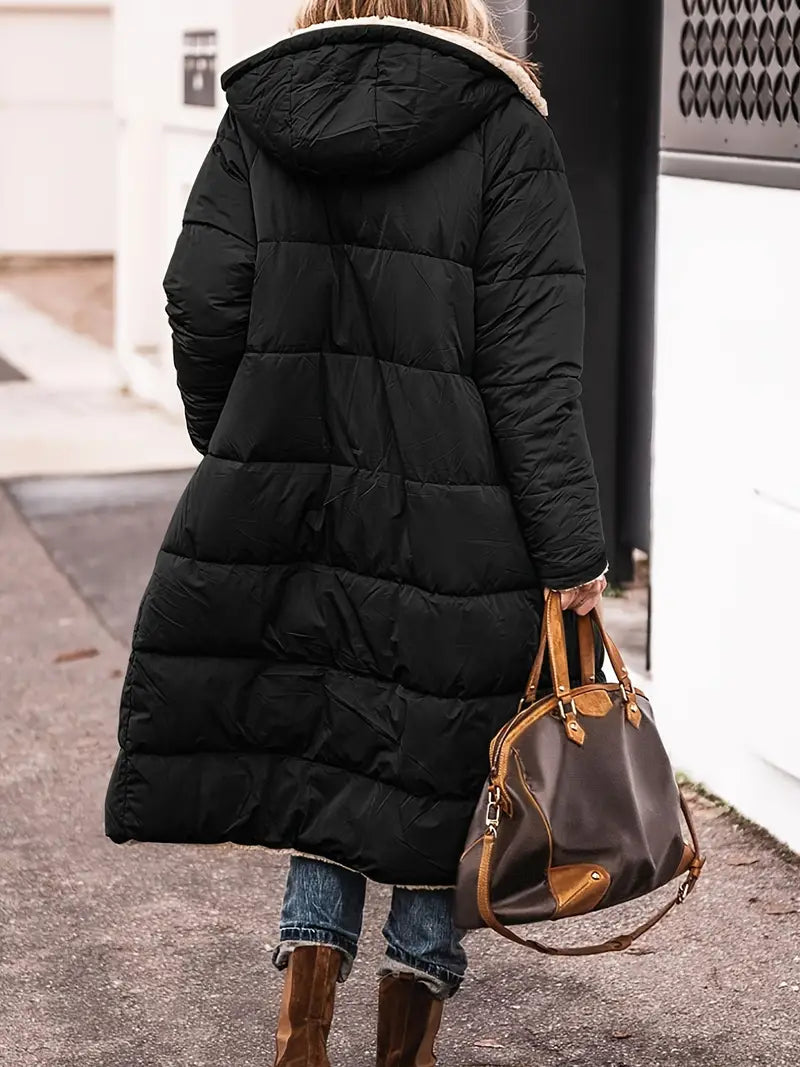 Valenzora | Wende-Fleece-Pufferjacke