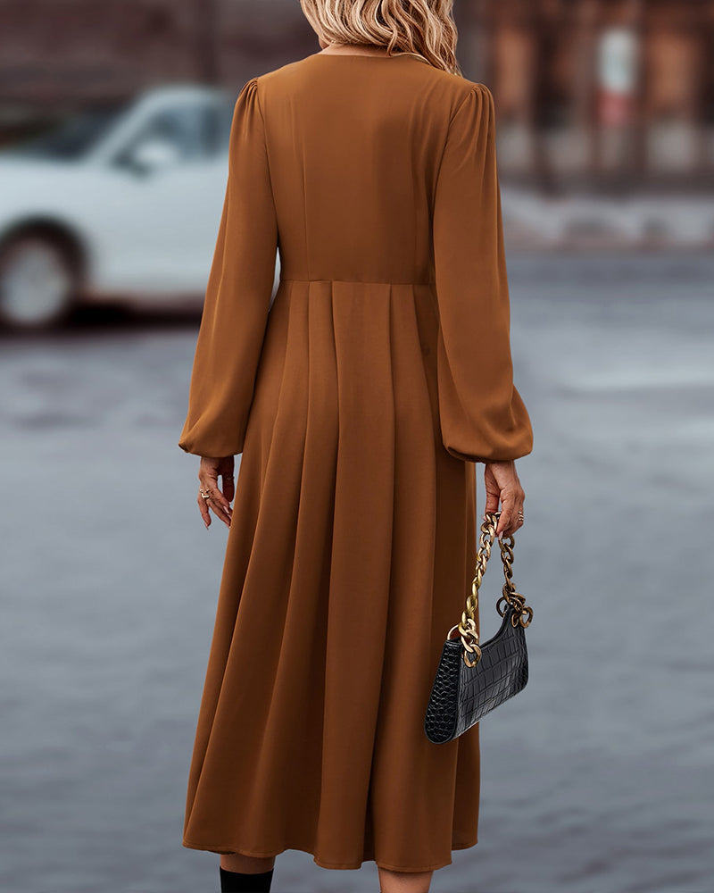Noa™ – Elegantes Herbstkleid
