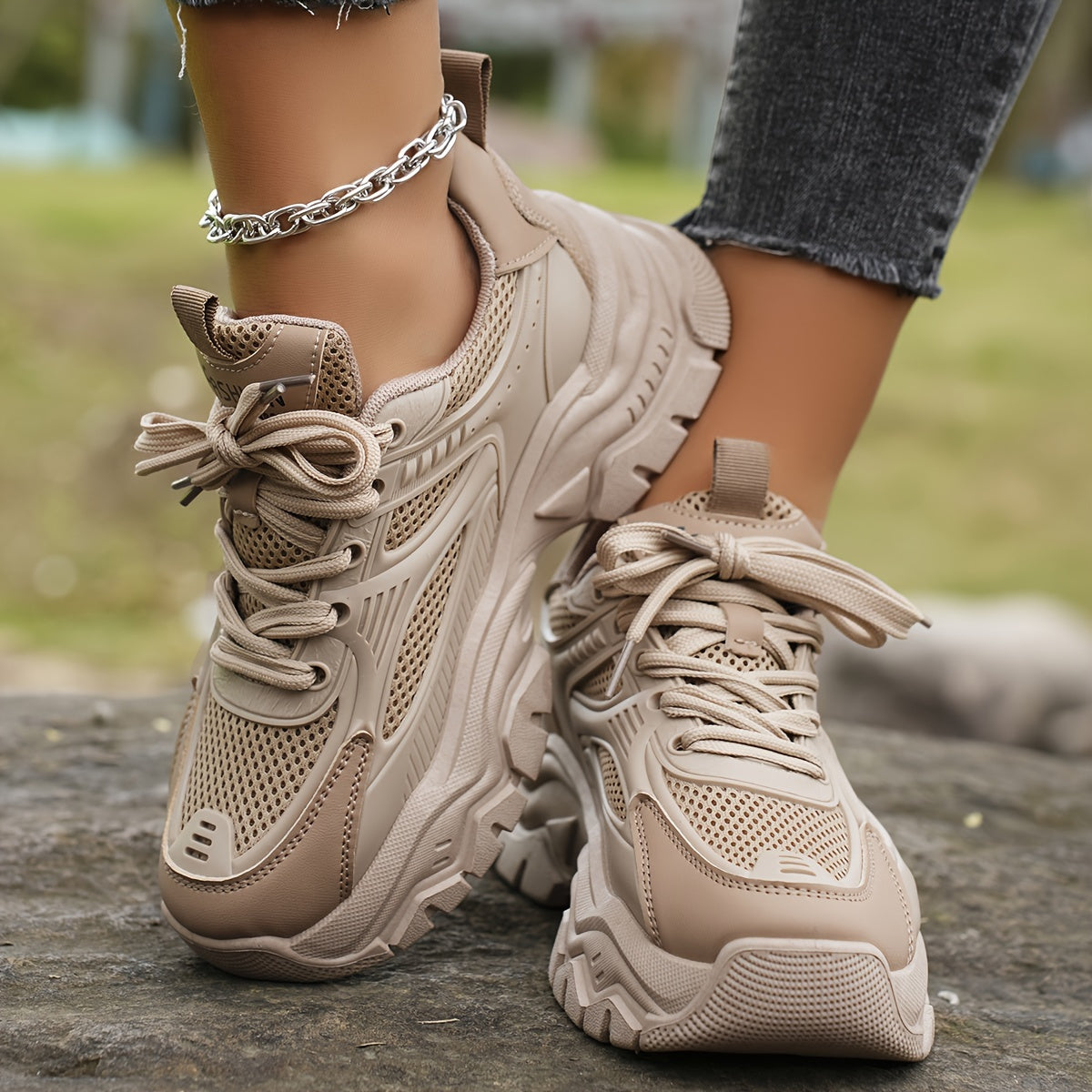 Valenzora | Plateau-Sneaker mit modernem Look