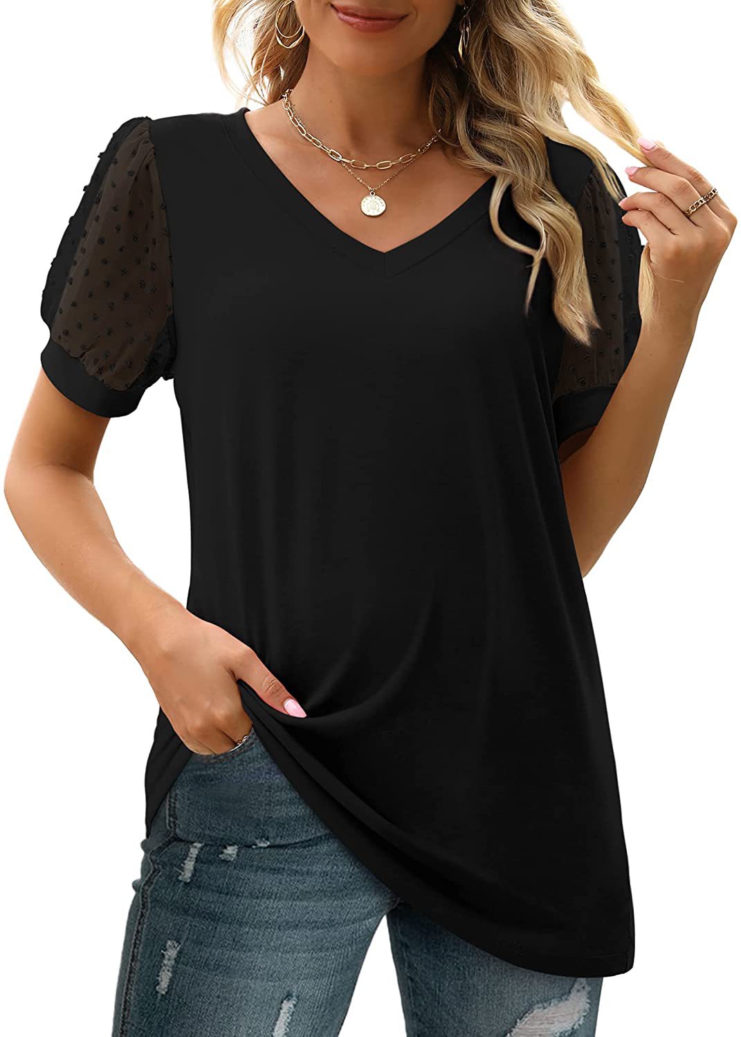 Valenzora | Stylisches Baumwoll-T-Shirt Beau | Stylisches Baumwoll-T-Shirt