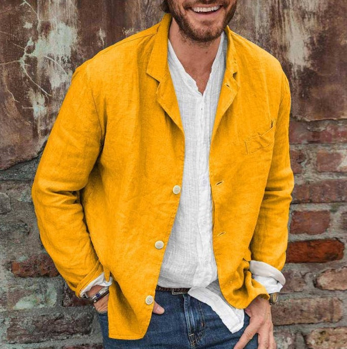 Valenzora | Casual cotton and linen jacket