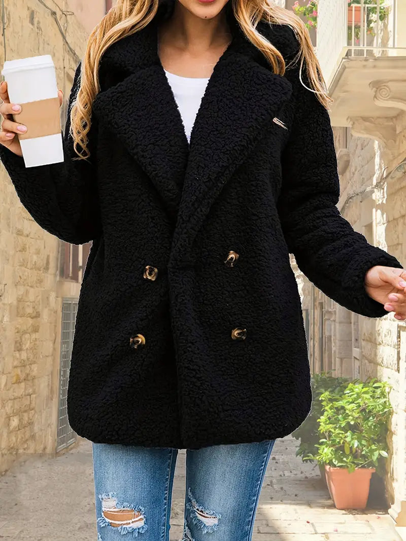 René | Luxury teddy jacket for the cold season