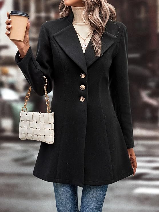 Valenzora | Taillierter Blazer für Damen – stilvolle Longjacke