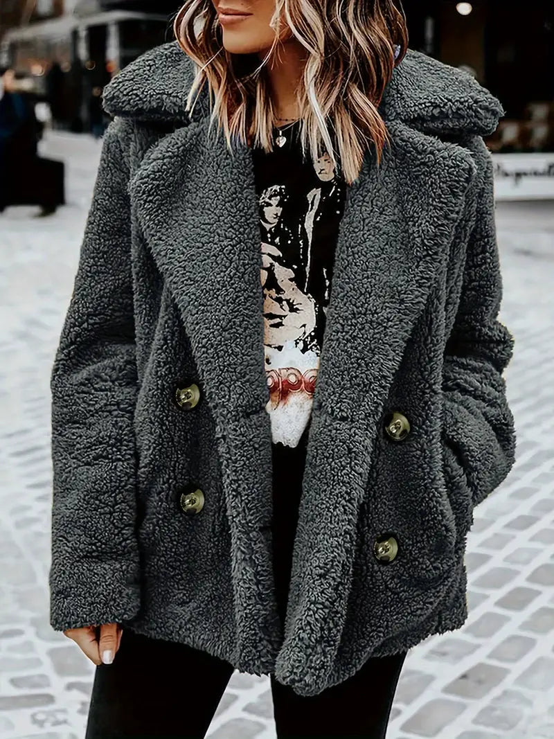 René | Luxury teddy jacket for the cold season