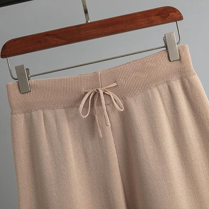 Valenzora | Elegant short-sleeved two-piece set made of ice silk
