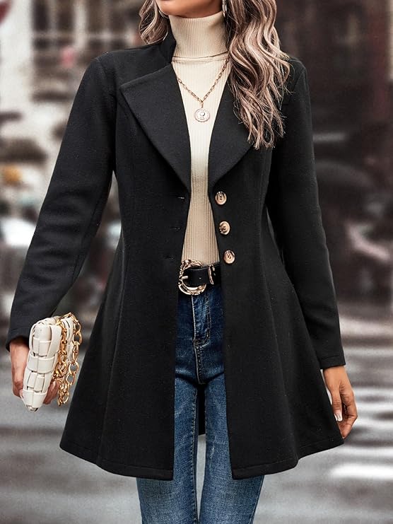 Valenzora | Tailored blazer jacket for women - sophisticated long jacket