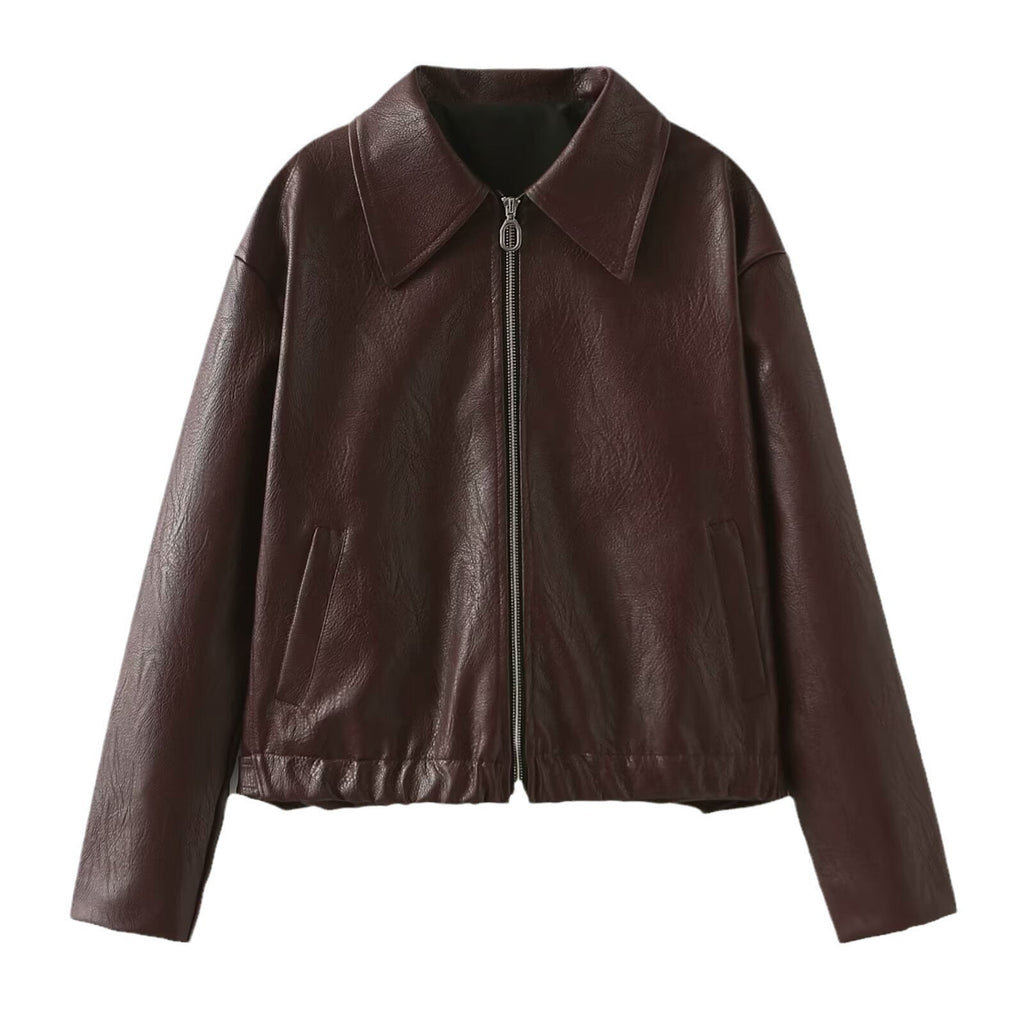 Valenzora | Elegante Lederjacke