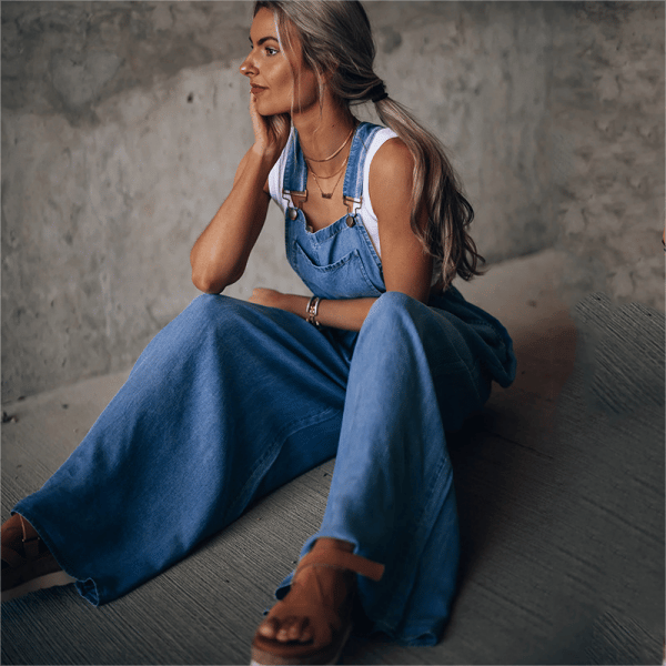Valenzora | Women's Denim Jumpsuit