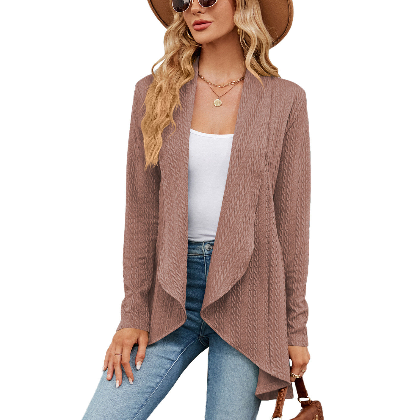 Scarlett™ - Women's long-sleeved jacket in a solid color