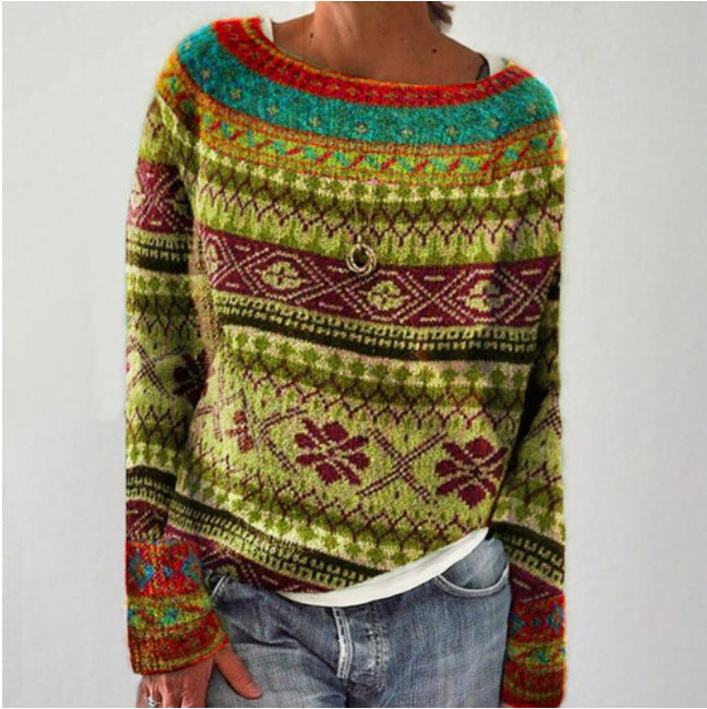 Valenzora | Women's Retro Sweater