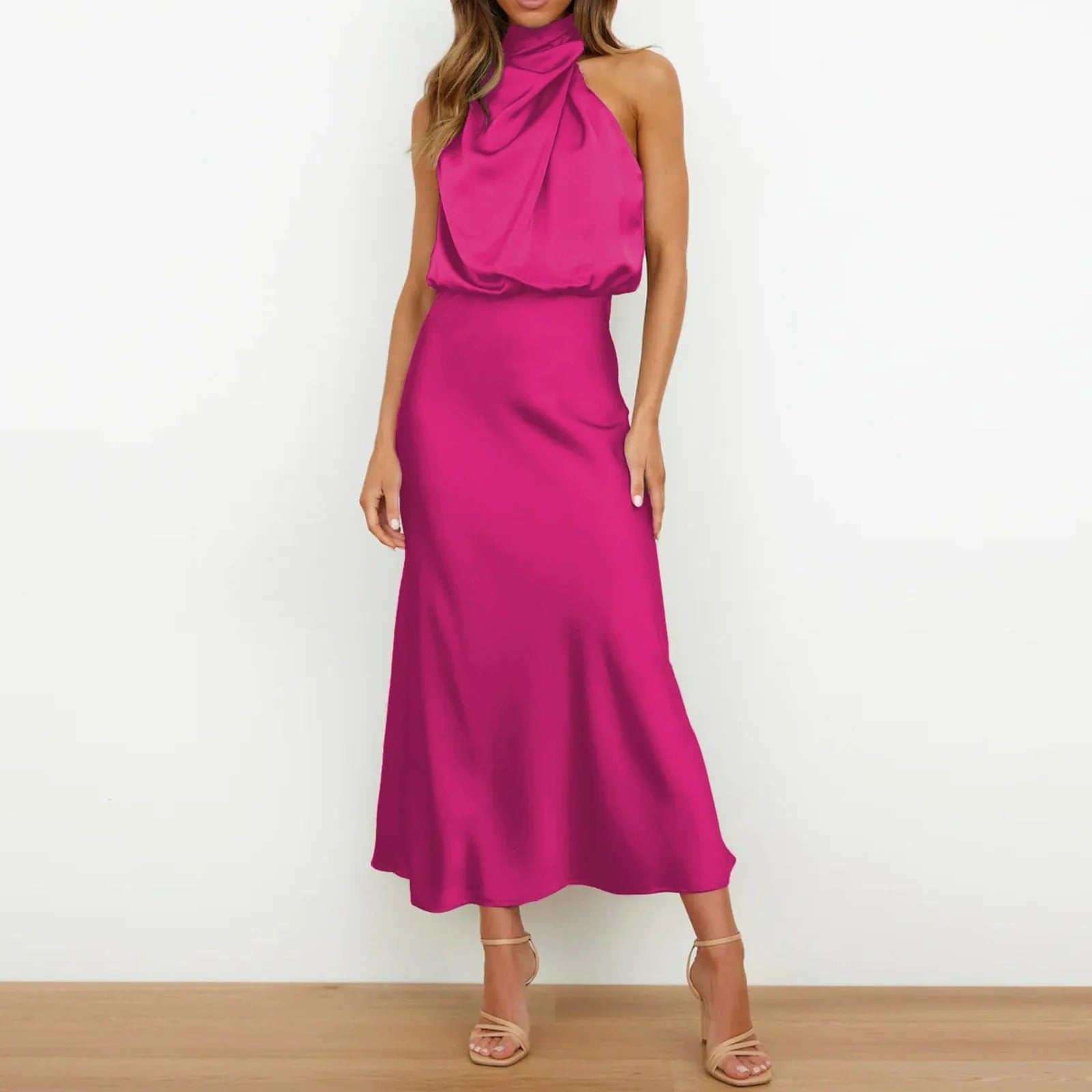 Valenzora | Satin Party Dress