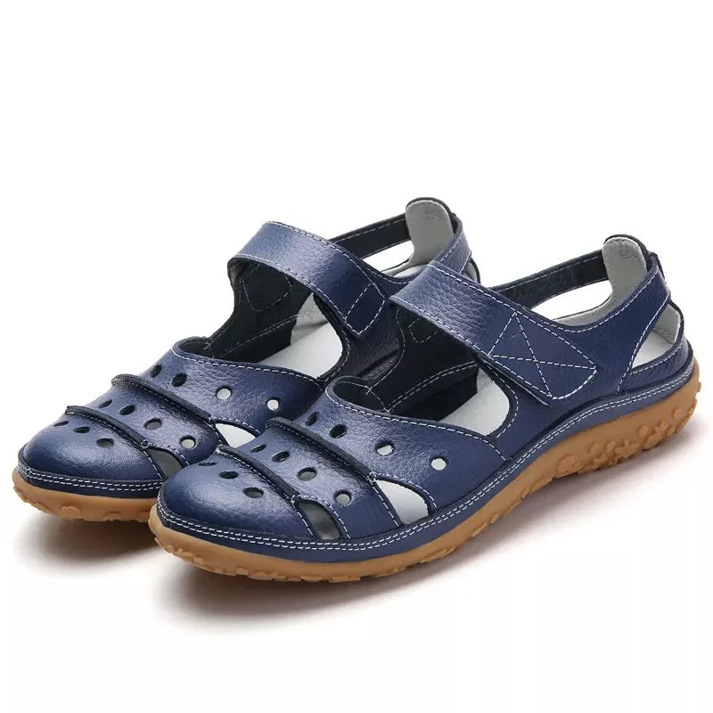 Valenzora | Orthopedic spring sandals with comfortable Velcro closure