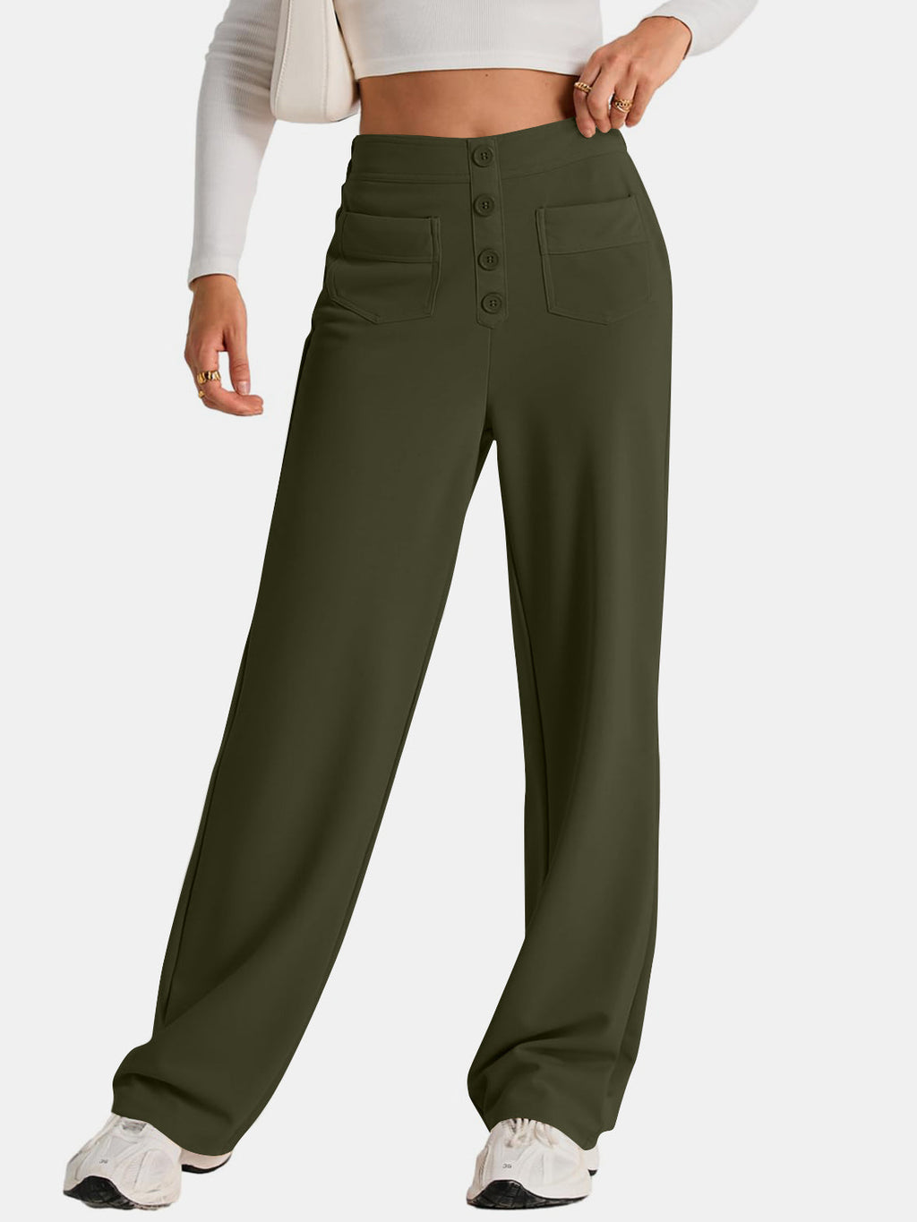 Valenzora | Weite Hose mit Taschen, elegant und bequem