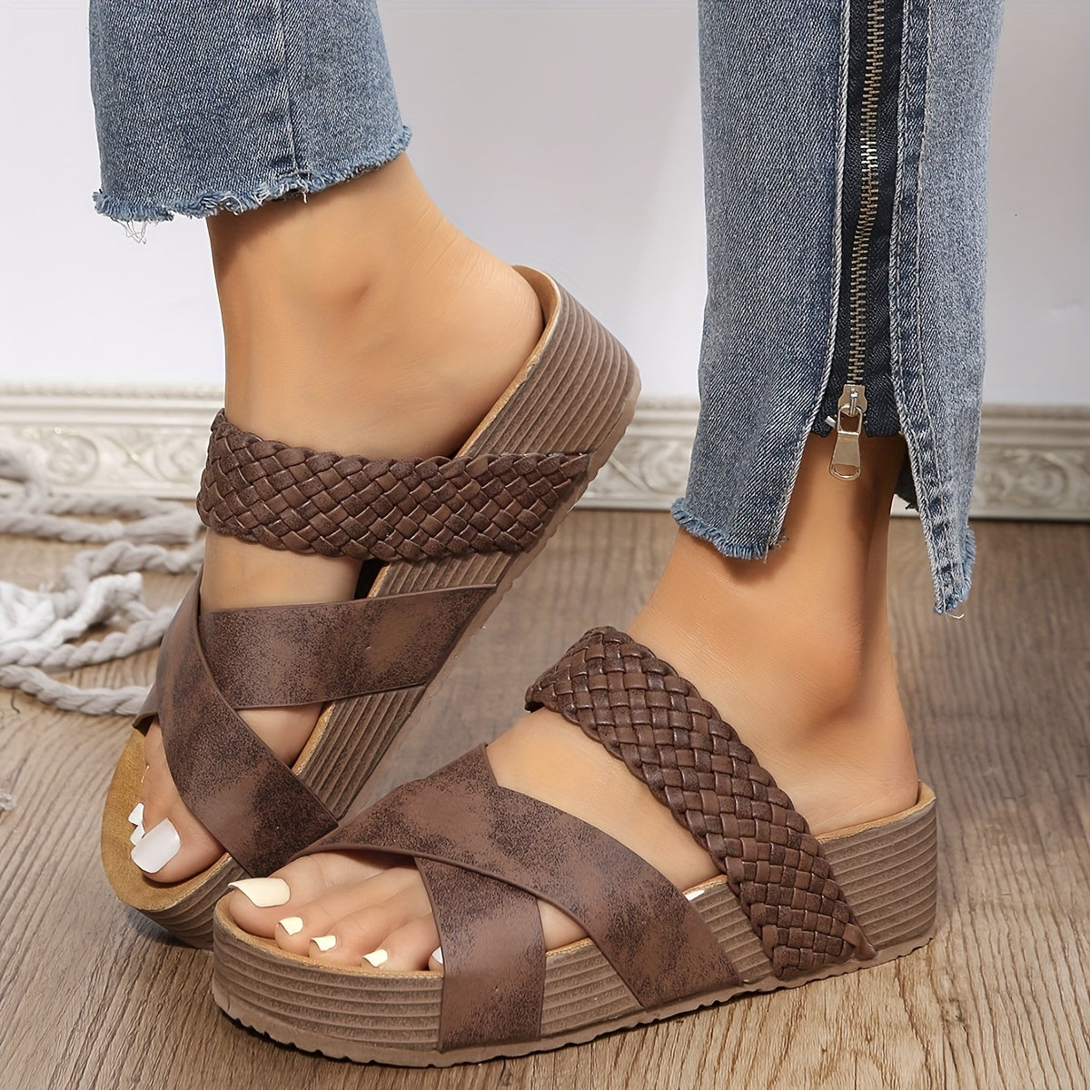 Valenzora | Lightweight spring sandals made of high-quality leather