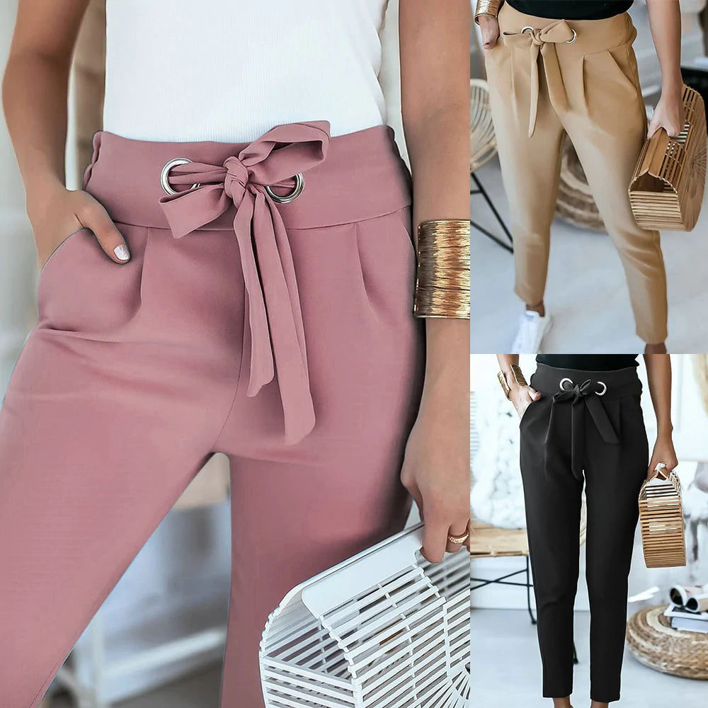 Valenzora | High-waisted women's trousers