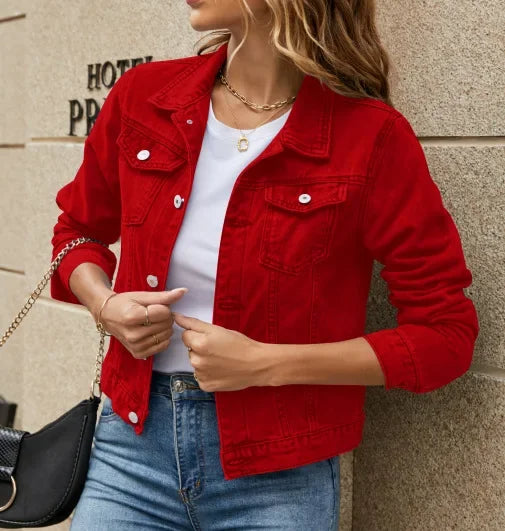 Valenzora | Casual denim jacket for women