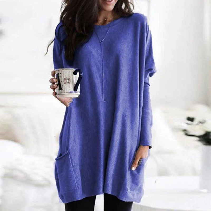 Valenzora | Tunic with long sleeves and pockets