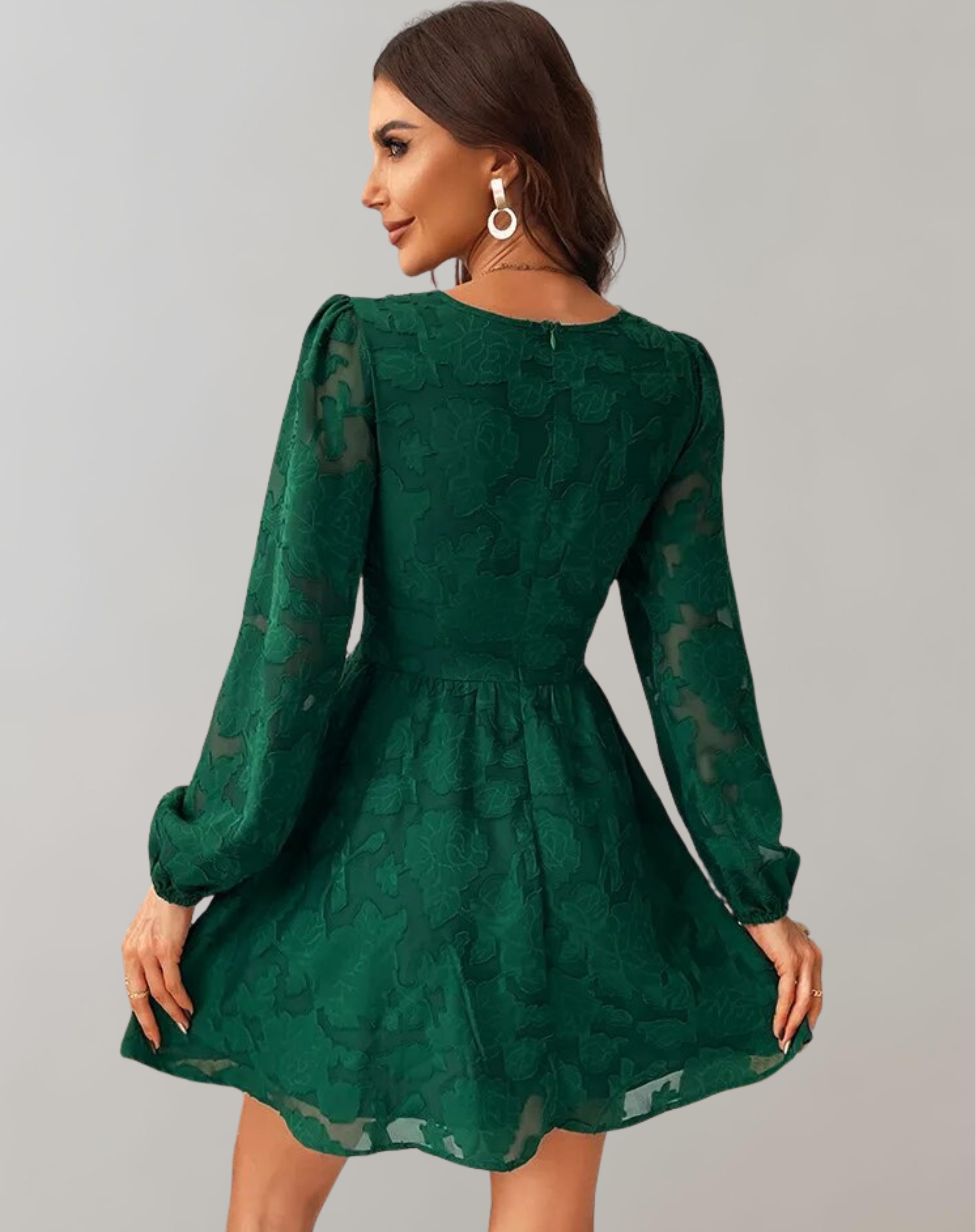 Valenzora | Mini-Kleid mit V-Ausschnitt