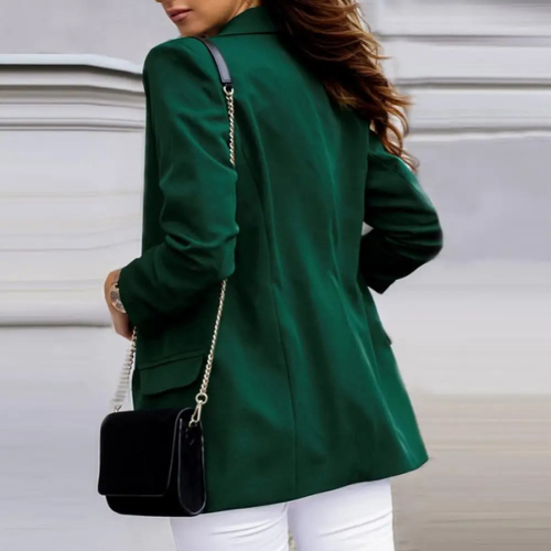 Valenzora | Elegante Damenblazer mit Ein-Knopf-Verschluss, ideal fürs Büro