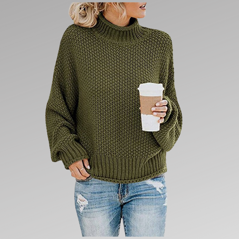 Lydia™ - Beautiful chunky knit sweater