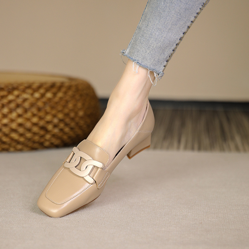 Valenzora | Comfortable shoes with a medium heel and arch support