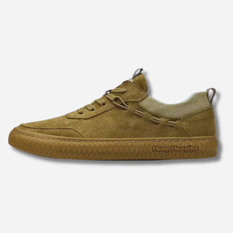 Valenzora | Suede Sneakers with Textured Sole